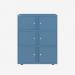 Bisley 800mm wide Essentials Lodge Bisley Blue