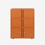 Bisley 800mm wide Essentials Lodge Bisley Orange