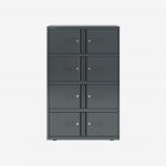 Bisley 800mm wide Essentials Lodge Anthracite Grey