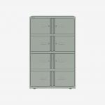 Bisley 800mm wide Essentials Lodge Bisley Silver