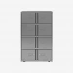Bisley 800mm wide Essentials Lodge Goose Grey