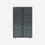 Bisley 800mm wide Essentials Lodge Anthracite Grey