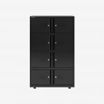 Bisley 800mm wide Essentials Lodge Black