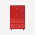 Bisley 800mm wide Essentials Lodge Cardinal Red