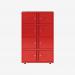 Bisley 800mm wide Essentials Lodge Cardinal Red