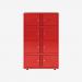 Bisley 800mm wide Essentials Lodge Cardinal Red