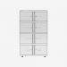Bisley 800mm wide Essentials Lodge Traffic White