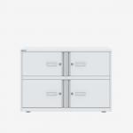 Bisley 1000mm wide Essentials Lodge Chalk