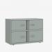 Bisley 1000mm wide Essentials Lodge Bisley Silver