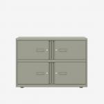 Bisley 1000mm wide Essentials Lodge Goose Grey