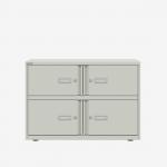 Bisley 1000mm wide Essentials Lodge Light Grey