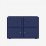 Bisley 1000mm wide Essentials Lodge Oxford Blue