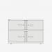 Bisley 1000mm wide Essentials Lodge Traffic White