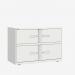 Bisley 1000mm wide Essentials Lodge Traffic White