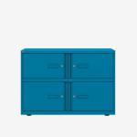 Bisley 1000mm wide Essentials Lodge Azure