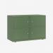 Bisley 1000mm wide Essentials Lodge Olive Green