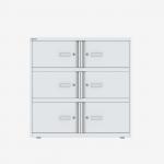 Bisley 1000mm wide Essentials Lodge Chalk
