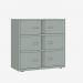 Bisley 1000mm wide Essentials Lodge Bisley Silver