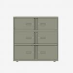 Bisley 1000mm wide Essentials Lodge Goose Grey