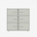 Bisley 1000mm wide Essentials Lodge Light Grey