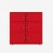 Bisley 1000mm wide Essentials Lodge Cardinal Red