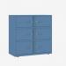 Bisley 1000mm wide Essentials Lodge Bisley Blue