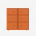 Bisley 1000mm wide Essentials Lodge Bisley Orange