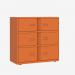 Bisley 1000mm wide Essentials Lodge Bisley Orange