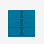 Bisley 1000mm wide Essentials Lodge Azure