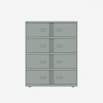 Bisley 1000mm wide Essentials Lodge Bisley Silver