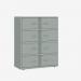 Bisley 1000mm wide Essentials Lodge Bisley Silver