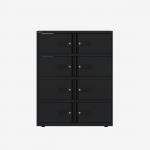 Bisley 1000mm wide Essentials Lodge Black