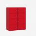 Bisley 1000mm wide Essentials Lodge Cardinal Red