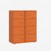 Bisley 1000mm wide Essentials Lodge Bisley Orange