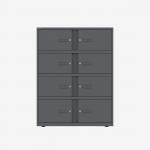 Bisley 1000mm wide Essentials Lodge Anthracite Grey