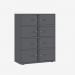 Bisley 1000mm wide Essentials Lodge Anthracite Grey