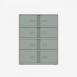 Bisley 1000mm wide Essentials Lodge Bisley Silver