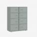 Bisley 1000mm wide Essentials Lodge Bisley Silver