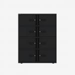 Bisley 1000mm wide Essentials Lodge Black