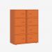 Bisley 1000mm wide Essentials Lodge Bisley Orange