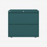Bisley 800mm wide Essentials Side Filing Cabinet Doulton 2 Drawer