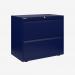 Bisley 800mm wide Essentials Side Filing Cabinet Oxford Blue 2 Drawer