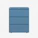 Bisley 800mm wide Essentials Side Filing Cabinet Bisley Blue 3 Drawer