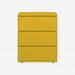 Bisley 800mm wide Essentials Side Filing Cabinet Yellow 3 Drawer