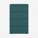 Bisley 800mm wide Essentials Side Filing Cabinet Doulton 4 Drawer