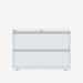 Bisley 1000mm wide Essentials Side Filing Cabinet Chalk 2 Drawer