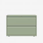 Bisley 1000mm wide Essentials Side Filing Cabinet Regent 2 Drawer