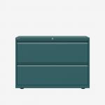 Bisley 1000mm wide Essentials Side Filing Cabinet Doulton 2 Drawer