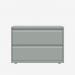 Bisley 1000mm wide Essentials Side Filing Cabinet Bisley Silver 2 Drawer