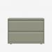 Bisley 1000mm wide Essentials Side Filing Cabinet Goose Grey 2 Drawer